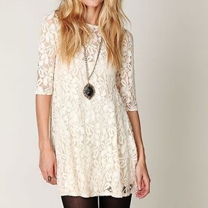 Free People Miles of Lace Dress